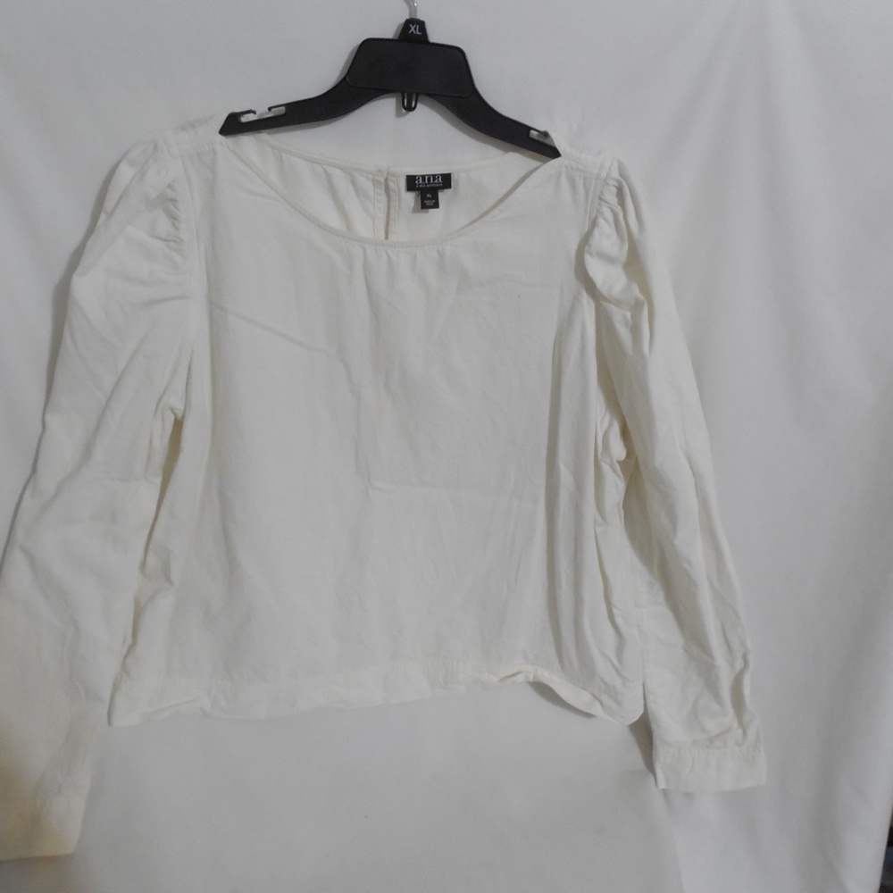 White Long Sleeve Blouse - Picture 4 of 4